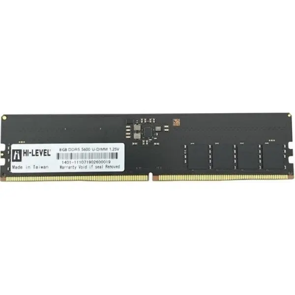 8 Gb Ddr5 5600Mhz Hı-Level Arctıc Cl46 1.1V Hs (Hlv-Pc44800d5-8G-B)