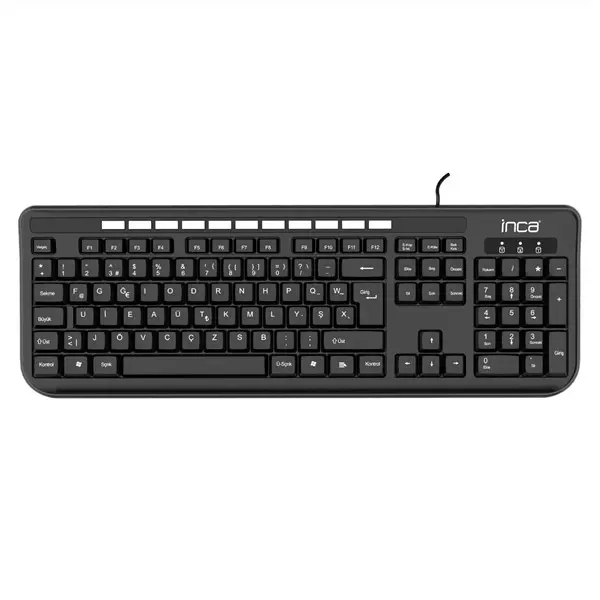 Inca Ik-274Fu Usb Kablolu Multımedya F Klavye Sıyah