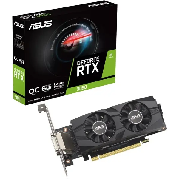 Asus Rtx3050-O6g-Lp-Brk Rtx3050 8Gb Gddr6 128Bit Dvı/Dp/Hdmı Pcı-E 4.0