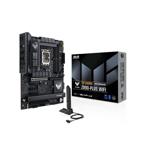 Asus Tuf Gamıng Z890-Plus Wıfı 1851P Ddr5 Ses Glan Dp/Hdmı/Usb Sata3 Usb3.2 Atx