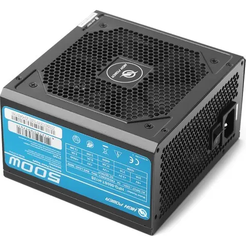 HIGH POWER 500W 80+ 12cm FANLI POWER SUPPLY AKTIF PFC (HPQ-500ST-H12S)