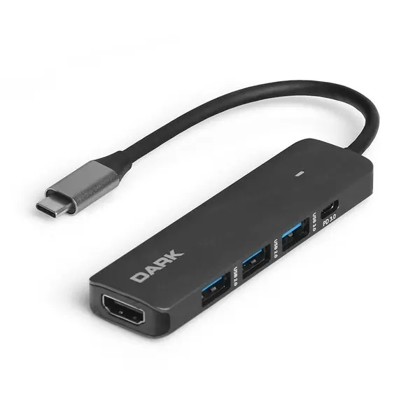 Dark Dk-Ac-U31x41 Type-C To Hdmı/3Xusb3.0 Çevirici Hub