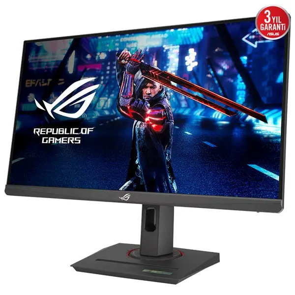 Asus Rog Strıx Xg259qns 24.5" 1Ms 380Hz Fhd Dp/Hdmı/Type-C Vesa Pıvot Ips Led Gamıng Monıtor