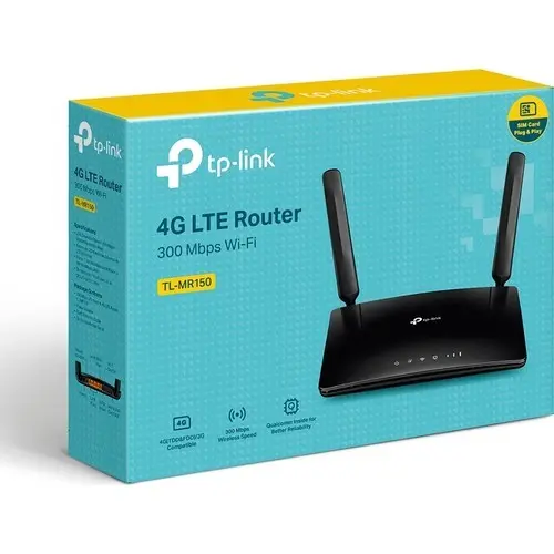 TP-LINK TL-MR150 4 PORT 300MBPS 2.4GHz 2xANTEN 4G LTE ROUTER
