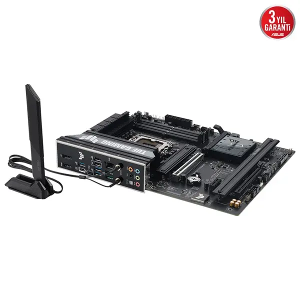 Asus Tuf Gamıng B860-Plus Wıfı 4X Ddr5 Dp/Hdmı 3X M.2 1X 2.5Glan/Wıfı7/Bt Usb3.2 1851P Anakart