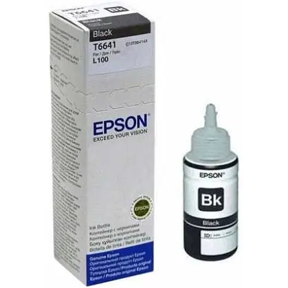 EPSON T6641 C13T66414A SİYAH MÜREKKEP 70ML