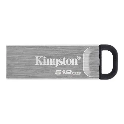 512 Gb Usb3.2 Kıngston Datatraveler Kyson Sıyah/Grı (Dtkn/512Gb)