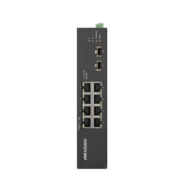 Hıkvısıon Ds-3T0510hp-E/Hs 8 Port Poe 10/100/1000 2Xsfp 120W Swıtch