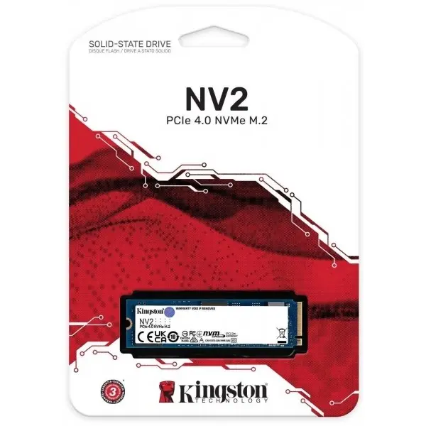 KINGSTON NV2 2 TB NVME GEN4 SSD 3500/2800 (SNV2S/2000G)