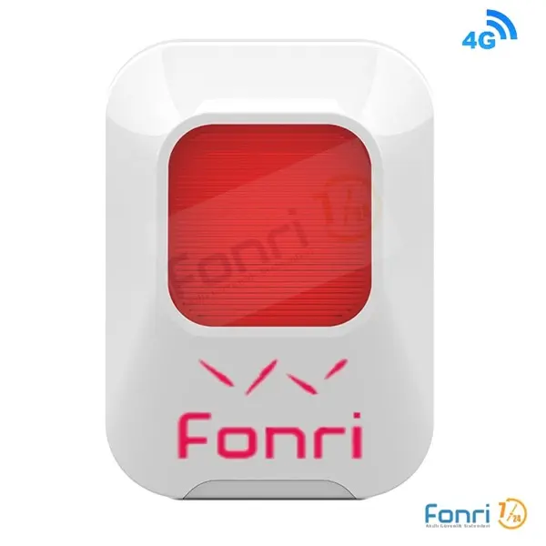 FONRİ 4G DISH4 WIFI KABLOSUZ İÇ ORTAM SİREN