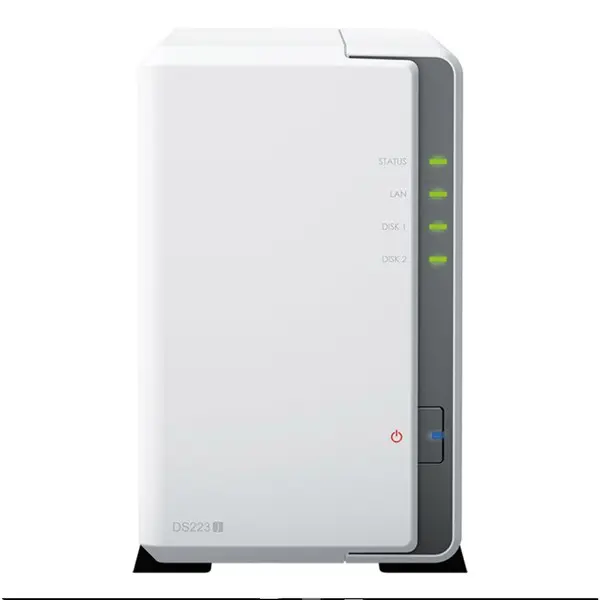 Synology Ds223j 2 Bay 1Xglan Nas Depolama Ünitesi