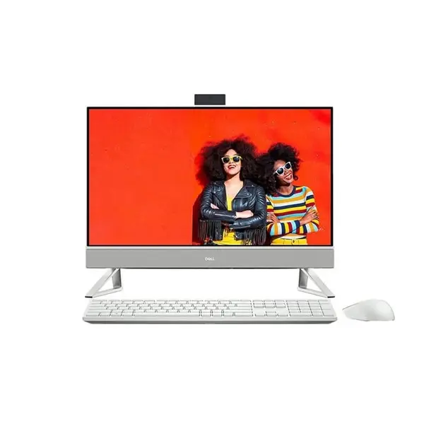 Dell Inspıron 5410 I5-1235U 8Gb 512Gb Ssd+1Tb Hdd 23.8" Fhd W11 Home Aıo, 2Xram Slot, Wıfı6, Webcam, Type-C, Kablosuz Km Set, 2Yıl Yerinde Garanti