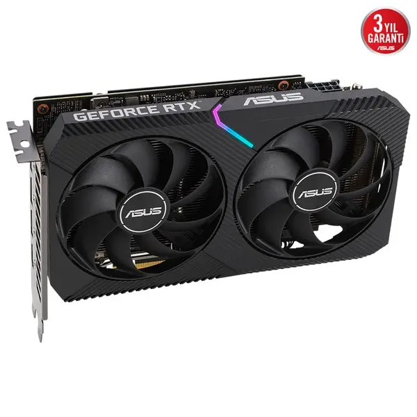 ASUS RTX3060 12GB GDDR6 192BIT 3xDP/HDMI (DUAL-RTX3060-O12G-V2)