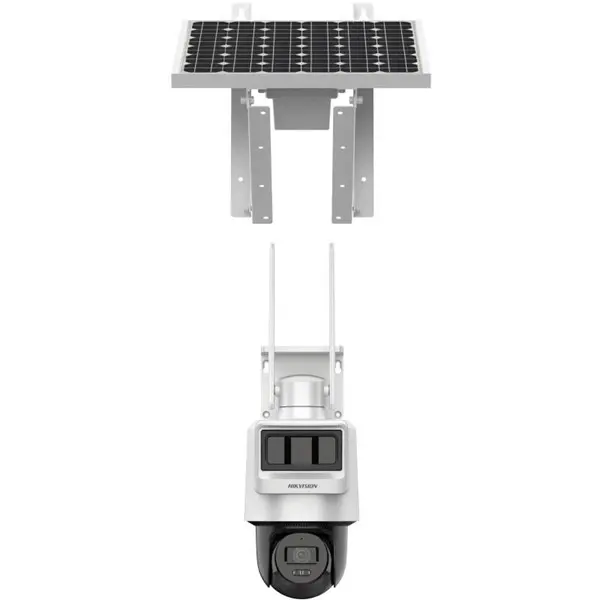 Hıkvısıon Ds-2De2c400ıwg-K/4G/C05s10 4Mp 2.8Mm Smart Hybrıt Lıgth Ip66 Pt Dome Solar Ip Kamera