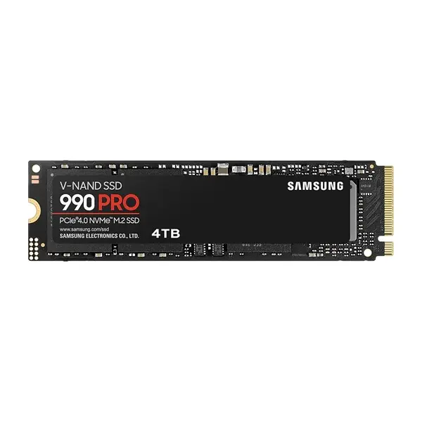 Samsung 990 Pro 4 Tb 7450/6900Mb/S Nvme Pcıe M.2 Ssd Mz-V9p4t0bw