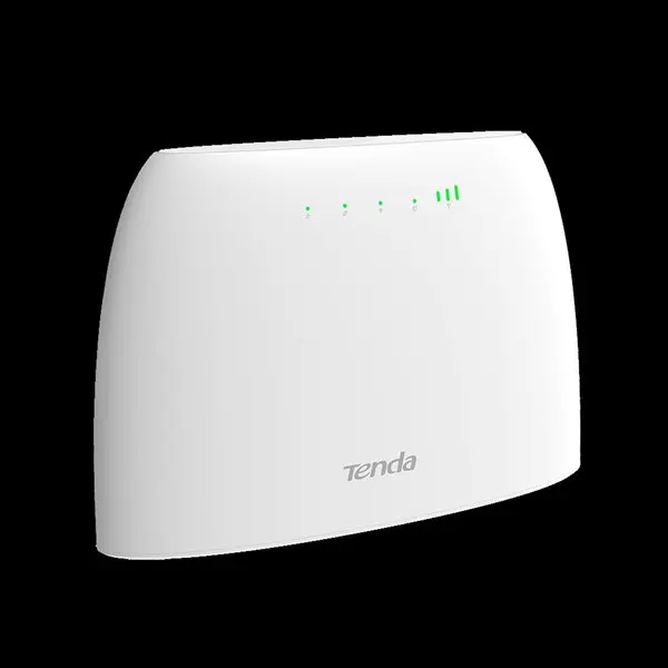 TENDA 4G03 2 PORT 10/100 300MBPS 2.4GHz 1xSIM 3G/4G KABLOSUZ ROUTER BEYAZ