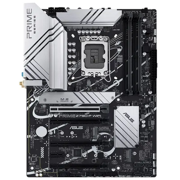 Asus Prıme Z790-P Wıfı Intel Z790 Lga1700 Ddr5 7200 Dp Hdmı 3X M2 Usb3.2 Ax Wifi Bt Aura Rgb 2.5Gbit Lan Atx Asus 5X Protectıon Iıı Armoury Crate Aı Suite 3