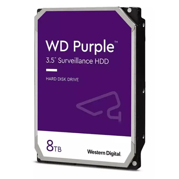 Wd Purple 8Tb 5640Rpm 128 Mb Sata3 6Gbit/Sn Wd84purz 7/24 Hdd