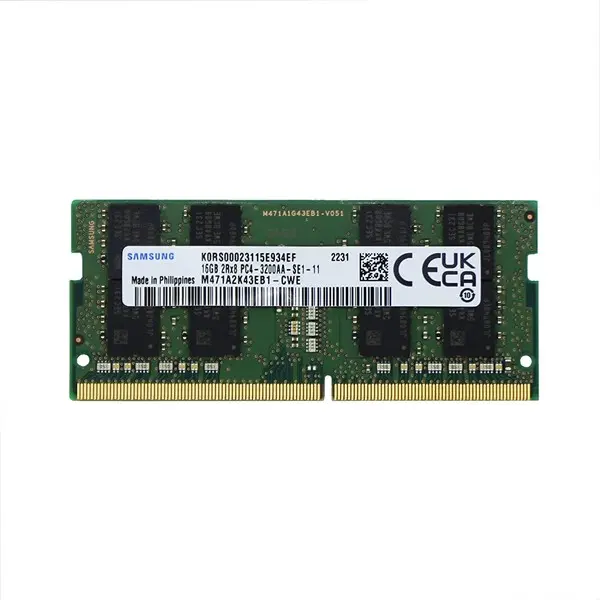 Samsung 16Gb 3200Mhz Ddr4 Bulk M471a2k43eb1-Cwe Notebook Ram