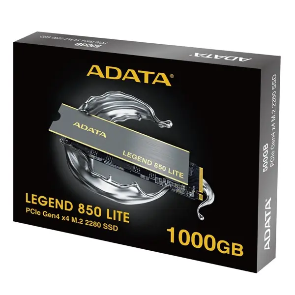 Adata Legend 850 Lıte 1Tb 5000/3200Mb/S M2 Pcıe Gen4 Nvme Ssd