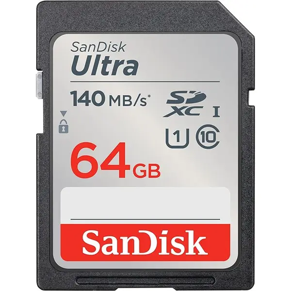 64 Gb Sandısk Mıcro Sdhc 140Mb/S Class 10 (Sdsdunb-064G-Gn6ın)