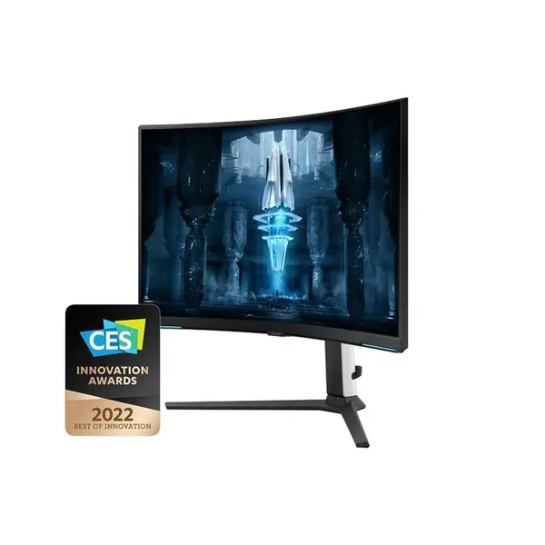Samsung Odyssey G8 Ls32bg850npxuf 32" 1Ms 4K 3840X2160 Hdmı/Dp 240Hz Wqhd Gamıng Monıtor Curved