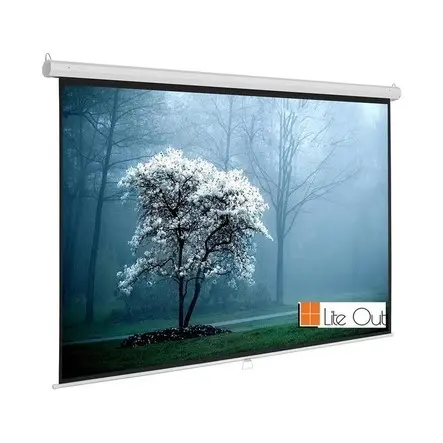 Lıteout 180X180 Motorlu Projeksiyon Perdesi
