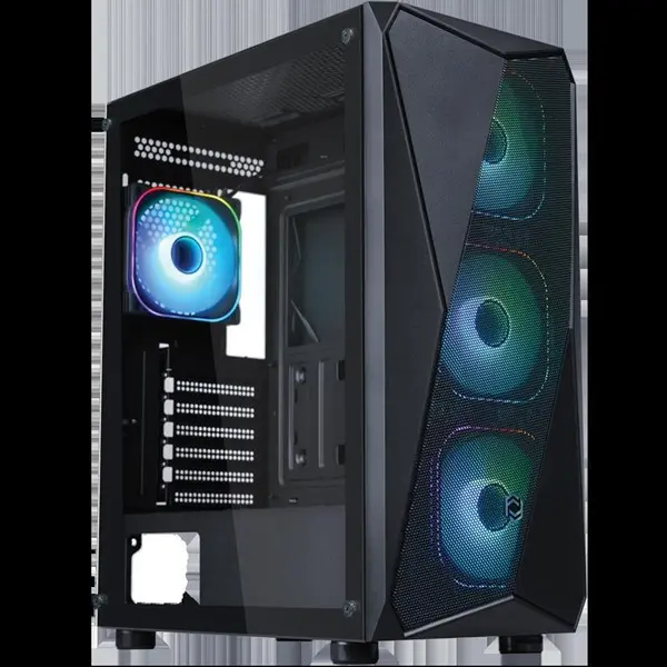 Frısby Fx-100 600W 80+ Bronze Usb3.0 4X12cm Argb Fan Sıyah Atx Kasa